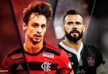 Surgimento e destinos parecidos marcam Rodrigo Caio e Leandro Castán no Flamengo x Vasco