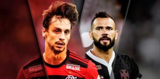 Surgimento e destinos parecidos marcam Rodrigo Caio e Leandro Castán no Flamengo x Vasco