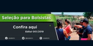 Emater-RN e Funcitern lançam edital para seleção complementar de bolsistas