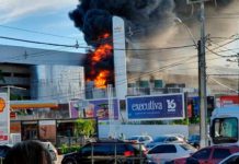 Incêndio atinge shopping na Zona Leste de Natal