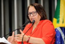 Fátima desmente secretária e vai usar venda da folha para pagar atrasados Governadora Fátima Bezerra