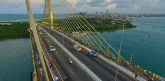 Governo Bolsonaro garante R$ 2,7 milhões para proteções da ponte Newton Navarro Ponte Newton Navarro