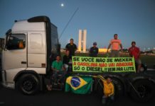 Caminhoneiros organizam nova manifestação para 19 de maio em Brasília