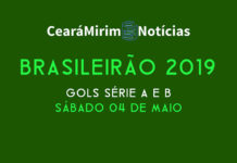 Assista no Ceará-Mirim Notícias os Gols do Brasileirão deste sábado(4)