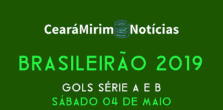 Assista no Ceará-Mirim Notícias os Gols do Brasileirão deste sábado(4)