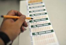 Mega-Sena sorteia nesta quarta prêmio acumulado de R$ 170 milhões Bilhete Mega-Sena