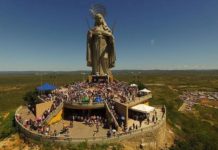 Turismo religioso para economia dos municípios será discutido na AL ESTÁTUA DE SANTA RITA DE CÁSSIA, EM SANTA CRUZ