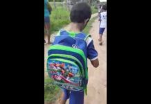 Denúncia: Morador da comunidade de passagem dos caboclos em João Câmara, mostra a falta de respeito com os alunos.