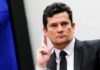 Em nota, Moro tenta desconversar, mas os fatos são os fatos. Ponto Sergio Moro, ministro da Justiça e Segurança Pública, participa da sessão da Comissão de Segurança Pública no Congresso Nacional, em Brasília (DF) - 08/05/2019 (Adriano Machado/Reuters)