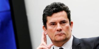 Leia os documentos publicados pela PF que levaram a Lava Jato a proteger Moro Sergio Moro, ministro da Justiça e Segurança Pública, participa da sessão da Comissão de Segurança Pública no Congresso Nacional, em Brasília (DF) - 08/05/2019 (Adriano Machado/Reuters)