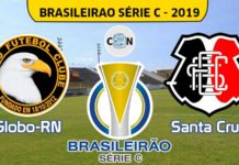 Santa Cruz marca no último lance e arranca empate com Globo FC em Ceará-Mirim
