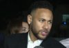 Polícia francesa recolhe vídeos do hotel em que estava acusadora de Neymar Neymar fala após prestar depoimento na delegacia da mulher em São Paulo — Foto: GloboNews/Reprodução