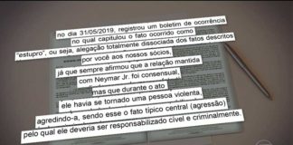 Ex-advogado de mulher que acusa Neymar diz que ela havia relatado agressão, e não estupro