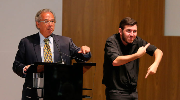 O ministro da Economia, Paulo Guedes