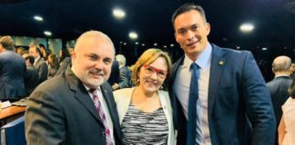 NENHUM VOTO: Os 3 senadores do RN são contra a indicação de Eduardo Bolsonaro para embaixador nos EUA Senadores do Rio Grande do Norte