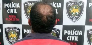 Pintor é preso suspeito de estuprar quatro sobrinhas em cidade da Grande Natal Suspeito foi detido por força de um mandado de prisão preventiva expedido pela Justiça — Foto: Polícia Civil do RN/Divulgação