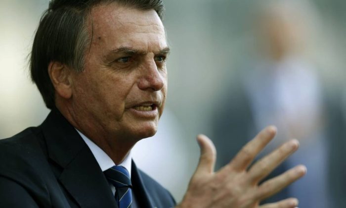 O presidente Jair Bolsonaro Foto: Jorge William / 29-05-2019