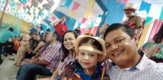 Em Ceará-Mirim, Pai dança com filha que tem paralisia cerebral em arraiá e emociona