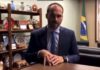 Em vídeo, Eduardo Bolsonaro defende indicação de seu nome para embaixada nos EUA Em vídeo, Eduardo Bolsonaro rebate críticas e destaca qualidades para ser nomeado embaixador em Washington Foto: Terceiro / Reprodução