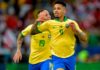 Brasil vence Peru e conquista Copa América no Maracanã Gabriel Jesus comemora seu gol, o segundo gol do Brasil na final da Copa América, contra o Peru, no Maracanã. Foto: Raul Arboleda/AFP