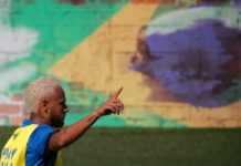 Neymar diz que título da Copa América “cala a boca” dos que dizem que seleção depende dele Neymar Jr , Praia Grande 13/07/2019 REUTERS/Rahel Patrasso