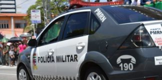 Cinco bandidos são detidos pela polícia militar em Ceará-Mirim