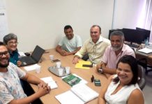 Peixoto vai a SETHAS solicitar apoio para o Abrigo São Vicente, em Ceará-Mirim Peixoto, André Pinheiro, Francisco Navegantes