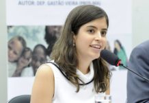 O voto de Tabata Amaral é um recado para as novas gerações Deputada Tabata Amaral. CLEIA VIANA AGÊNCIA CÂMARA