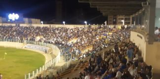 Globo FC de Ceará-Mirim foi a Sergipe e sofreu derrota para o Confiança Torcida do Confiança lotou a Arena Batistão (Foto: Anna Fontes/ TV Sergipe)