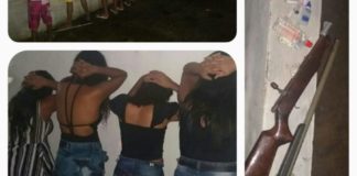 Maxaranguape: Polícia prende 20 em festa de facção PRESOS EM FESTA DE FACÇÃO EM MAXARANGUAPE. DIVULGAÇÃO/PM