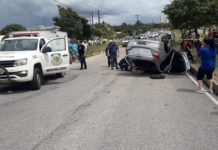 Cerca 65% das vítimas fatais em acidentes de trânsito no RN ingeriram álcool, diz Itep Professora Gislâne Cruz morreu em maio após motorista embriagado atingir o carro em que ela estava — Foto: Klênyo Galvão/Inter TV Cabugi