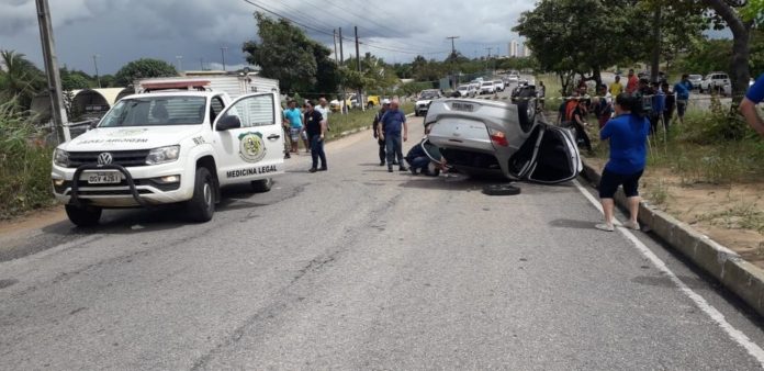 Professora Gislâne Cruz morreu em maio após motorista embriagado atingir o carro em que ela estava — Foto: Klênyo Galvão/Inter TV Cabugi