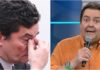 Faustão confirma autenticidade após aparecer em diálogos de Moro e Dallagnol Sergio Moro e Faustão (Imagem: Lula Marques)