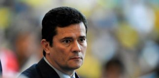 Sergio Moro deixa o governo Bolsonaro O ministro da Justiça, Sergio Moro Foto: Mauro Pimentel / AFP