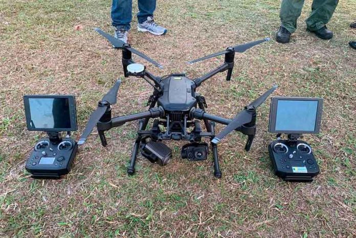 Drone avançado que a Polícia Militar de São Paulo está adquirindo para uso em policiamento e salvamento - Divulgação