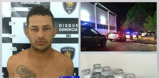 Polícia Civil prende suspeito de integrar facção criminosa em Ceará-Mirim