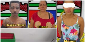 Policiais Militares de Extremoz e Ceará-Mirim realizam operação conjunta e prendem família de traficantes com arma e drogas