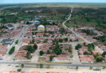 Com recursos bloqueados, município do RN diz que ‘faliu’ e não vai pagar servidores em agosto Município de Bento Fernandes, no RN, tem cerca de 5,5 mil habitantes, segundo o IBGE — Foto: Prefeitura de Bento Fernandes