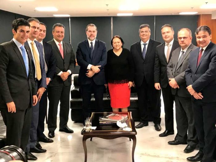 Reunião com o ministro Dias Toffoli aconteceu nesta terça (21) em Brasília.