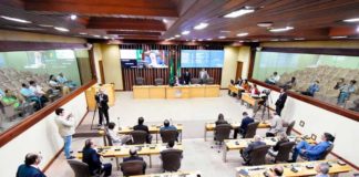 Menos de um ano após eleições, trocas partidárias mudam cenário na Assembleia Legislativa do RN Plenário da Assembleia Legislativa do RN/ALRN — Foto: João Gilberto