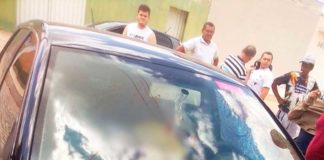 Mossoró registra segundo homicídio do dia, com mais um homem morto a tiros dentro de carro O crime aconteceu no bairro Aeroporto I — Foto: Redes Sociais