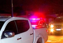 Criminosos tentam roubar carro da Procuradoria Geral do RN, motorista reage e suspeito é morto em tiroteio Caminhonete da PGE foi alvo de tentativa de assalto em Natal — Foto: Reprodução/Inter TV Cabugi