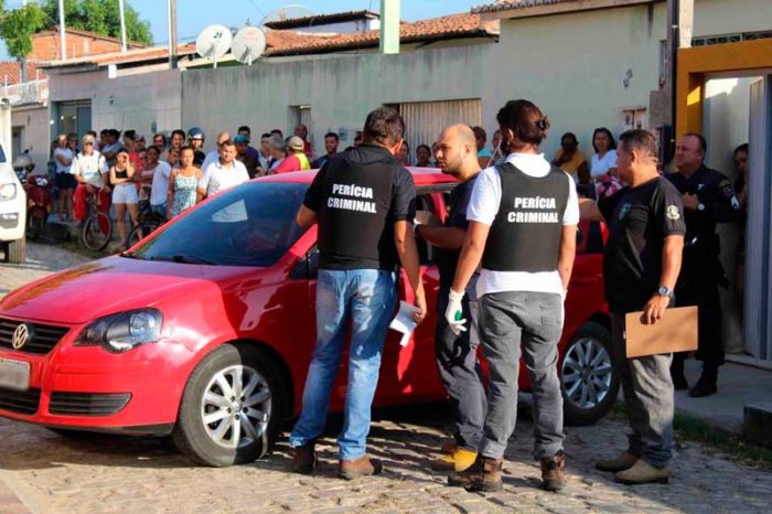 Pedro Francisco de Oliveira Neto, de 32 anos, estava saindo de casa, de carro, quando foi baleado — Foto: Marcelino Neto/O Câmera