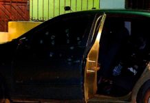 Técnica de enfermagem é assassinada a tiros dentro de carro em Goianinha, RN Carro ficou crivado de balas — Foto: Inter TV Cabugi