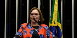 Zenaide chama de extorsão os juros cobrados no Brasil Senadora Zenaide Maia - Foto: Jefferson Rudy/Agência Senado