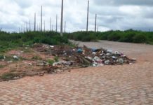 Lixo toma conta das ruas e comunidades rurais no município de Ceará-Mirim