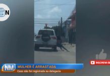 Mulher é arrastada por carro em avenida no bairro Alecrim. Veja vídeo