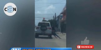 Mulher é arrastada por carro em avenida no bairro Alecrim. Veja vídeo