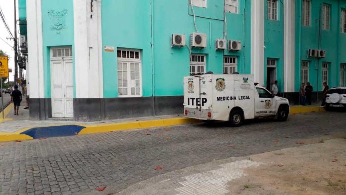 Sede do Instituto Técnico-Científico de Perícia (Itep-RN), no bairro da Ribeira, em Natal. — Foto: Klênyo Galvão/Inter TV Cabugi