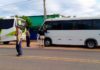Operação flagra 27 transportes clandestinos de passageiros em rodovias no RN Ônibus, micro-ônibus e alternativos foram fiscalizados pela PRF, DER e PM na região metropolitana de Natal — Foto: PRF/Divulgação